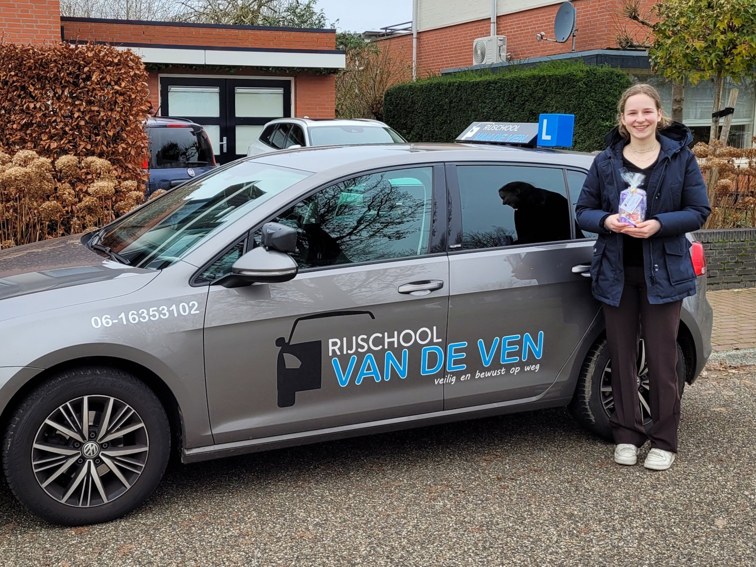 Pien van Geffen geslaagd