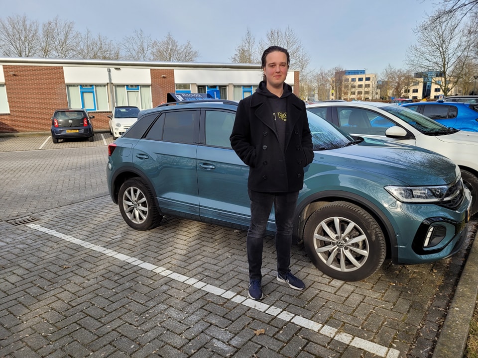 Gijs Bouwman geslaagd